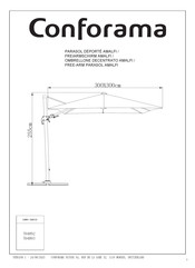CONFORAMA AMALFI 594893 Assembly Instructions Manual