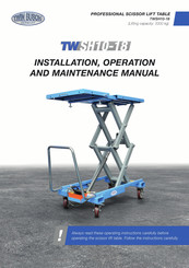 twin busch TWSH10-18 Installation, Operation And Maintenance Manual