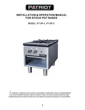 Patriot PT-SP-1 Installation & Operation Manual