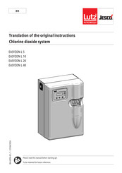 Lutz-Jesco EASYZON L 20 Original Instructions Manual