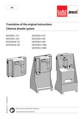 Lutz-Jesco EASYZON H 1000 Original Instructions Manual