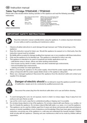 ARO TFS8540E Instruction Manual