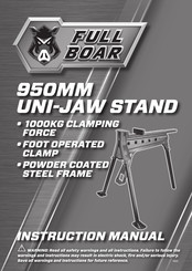 Full Boar FBUJC-950 Instruction Manual