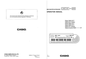 Casio GZ-5 Operation Manual