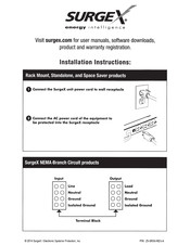 SurgeX SEQ Installation Instructions