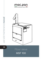 mac.pan MSF 100 User And Maintenance Manual