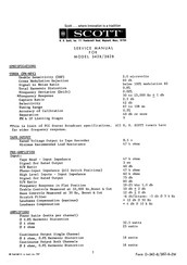 Scott 342B Service Manual