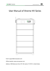 RENON Xtreme R-XH020041-H User Manual