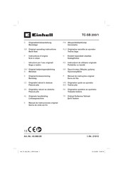 EINHELL TC-SB 200/1 Original Operating Instructions