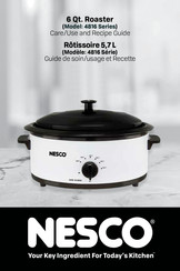 Nesco 4816-25 Care/Use And Recipe Manual