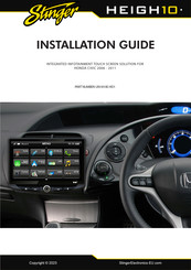 Stinger HEIGH10 UN1810E-HD1 Installation Manual