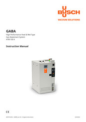 BUSCH GABA ATW 100 A Instruction Manual