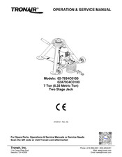 Tronair 02-7934C0100 Operation & Service Manual