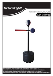 Aosom SPORTNOW A91-247V00MX Installation Instructions Manual