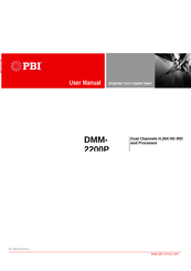 PBI DMM-2200P User Manual