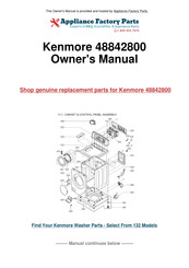 Kenmore 48842800 Service Manual