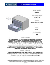 Adrian Steel 19 Manual