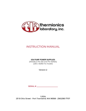TLI PS-100 Instruction Manual