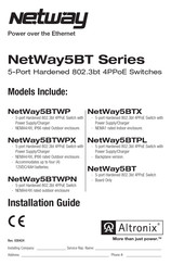 Altronix NetWay5BTWPX Installation Manual