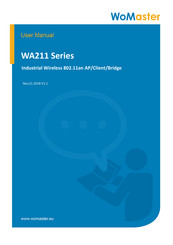 WoMaster WA211B-EU/US User Manual
