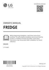 LG LTT7CBB I Series Owner's Manual