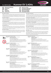 Jamara Hummer EV 402134 Instruction Manual