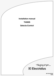 Electrolux T4300S Installation Manual