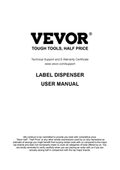 VEVOR LDW-20-V1 User Manual
