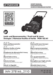 Parkside PKM 103 A1 Short Manual