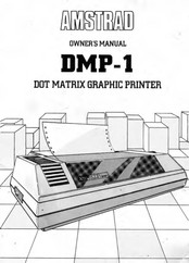 AMSTRAD DMP1 Owner's Manual