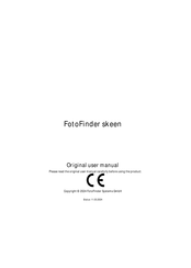 FotoFinder Skeen User Manual