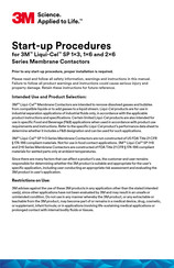 3M Liqui-Cel SP 1x3 Series Start-Up Procedures