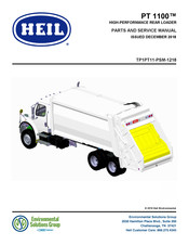 Dover HEIL PT 1100 Parts And Service Manual