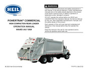 Dover HEIL POWERTRAK COMMERCIAL Operation Manual