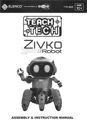 Elenco Electronics TEACH TECH ZIVKO The ROBOT Assembly And Instruction Manual