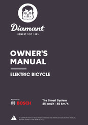 Diamant Intuvia 100 Owner's Manual