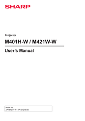 Sharp M401H-W User Manual