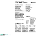 TZS First AUSTRIA RoadStar FA-5425-2 Instruction Manual