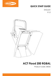 SHOWTEC 34042 Quick Start Manual