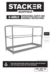 STACKER S-IGBL0 Operational Safety And Assembly Instructions