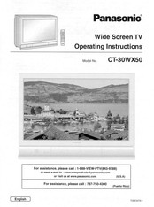 Panasonic CT30WX50 - 30