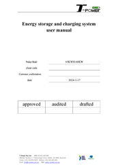 T-POWER 65KWH-60KW User Manual