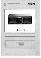 Philips FC 772 Manual