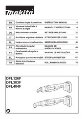 Makita DFL126F Instruction Manual