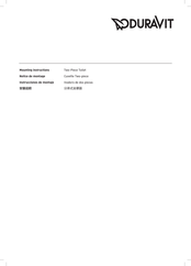 DURAVIT DuraStyle 09502000U3 Manual