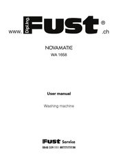 FUST NOVAMATIC WA 1658 User Manual