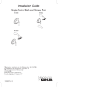 Kohler K-T312 Installation Manual