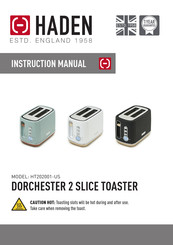 Haden DORCHESTER HT202001-US Instruction Manual