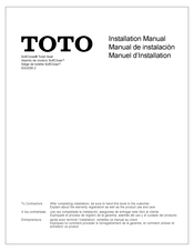 Toto SoftClose 0GU036-2 Installation Manual