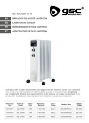 gsc evolution 301015014 Manual